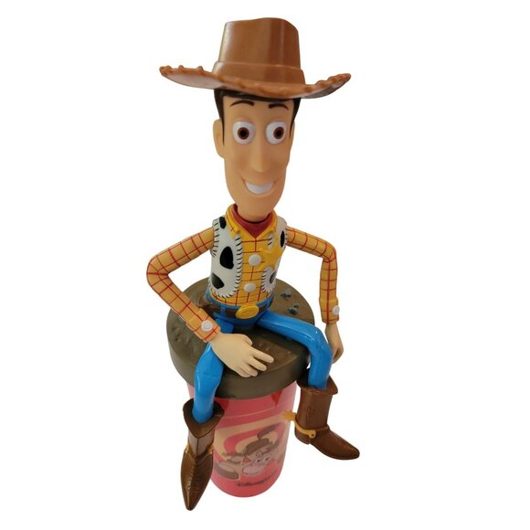 Disney Parks Exclusive Woody Souvenir Sippy Cup Toy Story 2 Bullseye Pixar - Picture 9 of 12